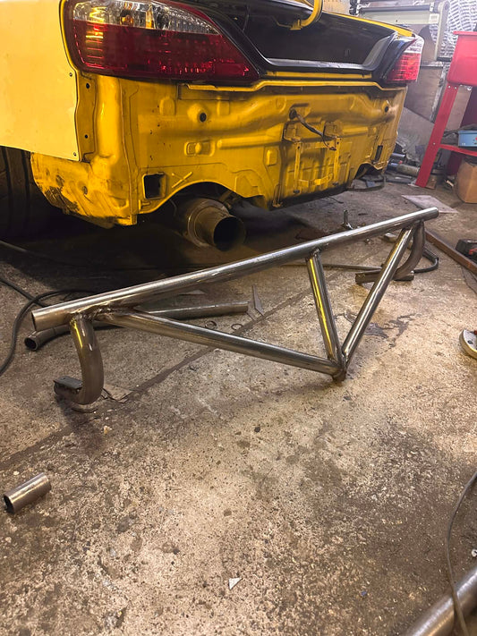 S14/S15 rear bash bar with jacking point