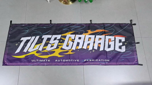 Tilts Garage nobori flag