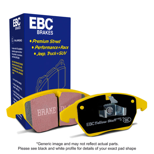 EBC Brakes Yellowstuff 4000 Series Street (DP4528R)
